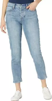 Джинсы 7 For All Mankind Josefina Spliced in Spliced Blue, цвет Spliced Blue
