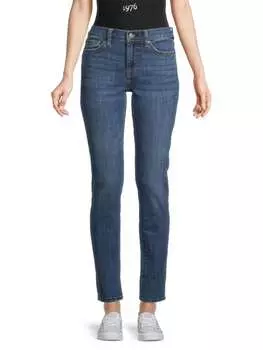 Джинсы 7 For All Mankind Roxne с высокой посадкой, wisteria