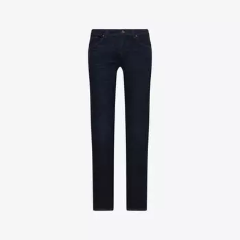 Джинсы 7 For All Mankind Slimmy с низкой посадкой, черный