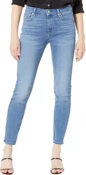 Джинсы 7 For All Mankind The Ankle Skinny in Serenity, цвет Serenity