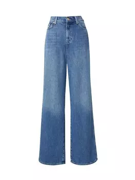 Джинсы 7 for all mankind Wide leg Jeans Dream On, синий деним