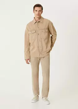 Джинсы 7 For All Mankind, желтый