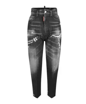 Джинсы 80 х Dsquared2, черный