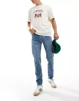 Джинсы 90-х годов slim fit средней потертости Abercrombie & Fitch