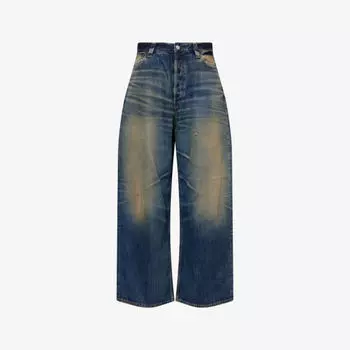 Джинсы Acne Studios 2023 с широкими штанинами, синий