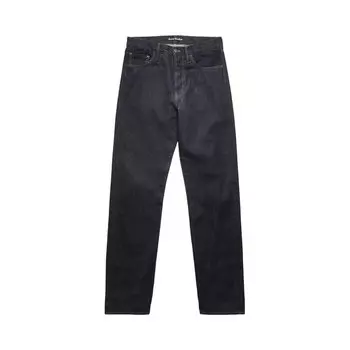 Джинсы Acne Studios Face Patch 'Black', черный