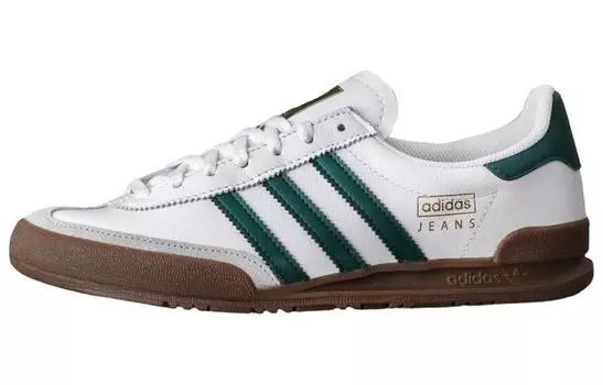 Джинсы adidas originals для скейтбординга унисекс, White/Green