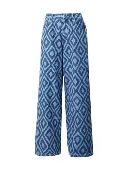 Джинсы ADIDAS ORIGINALS Wide leg Jeans, цвет Blue denim/Light blue