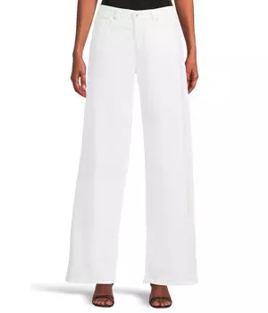 Джинсы AG Jeans Adria Low Rise Baggy Wide Leg in Gallery White, цвет Gallery White
