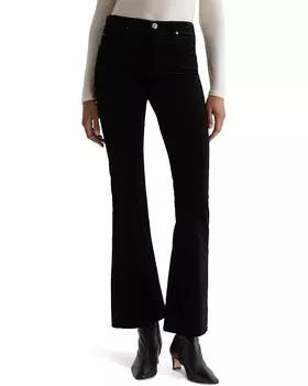 Джинсы AG Jeans Farrah Mid Rise Bootcut Jeans in Super Black, цвет Super Black