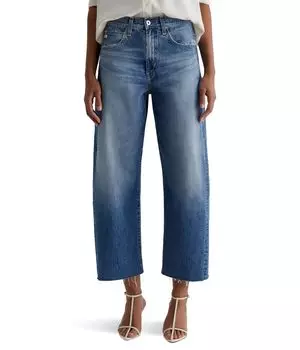 Джинсы AG Jeans Hattie High Rise Crop Barrel in Gemini, цвет Gemini