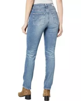 Джинсы AG Jeans Mari High-Rise Slim Straight in Richmond, цвет Richmond