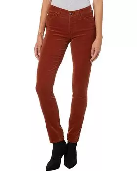 Джинсы AG Jeans Prima Mid-Rise Cigarette in Spiced Maple, цвет Spiced Maple