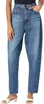 Джинсы AG Jeans Renn High-Rise Barrel in Roseville, цвет Roseville