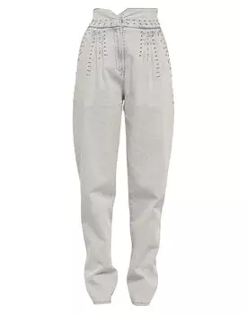 Джинсы Alberta Ferretti, светло-серый