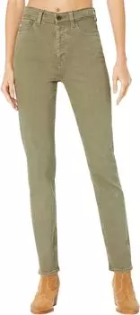 Джинсы Alexxis Vintage High-Rise Slim Straight in 3 Years Sulfur Armory Green AG Jeans, цвет 3 Years Sulfur Armory Green