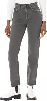 Джинсы Alexxis Vintage High-Rise Straight in 90s Faded Black AG Jeans, цвет 90s Faded Black