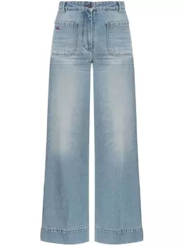 Джинсы Алина Victoria Beckham, синий