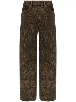 Джинсы AllSaints Blake, коричневый