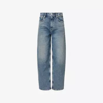 Джинсы Allsaints Sadie с расклешенными штанинами, синий