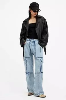 Джинсы AllSaints, синий