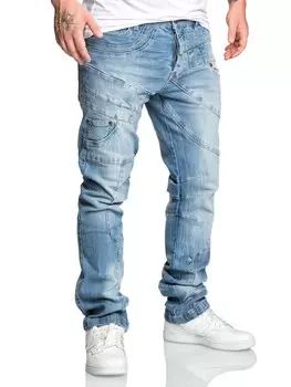 Джинсы Amaci&Sons Regular Slim KAUAI, голубой