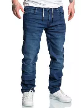 Джинсы Amaci&Sons, темно-синий