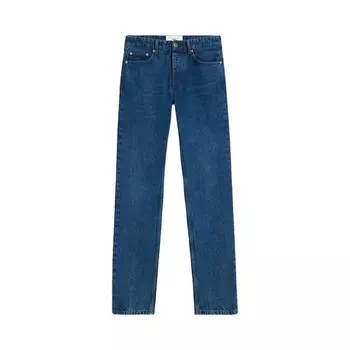 Джинсы Ami Classic Fit Jean Used Blue, синий