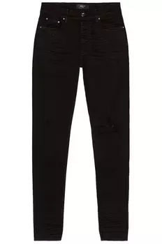 Джинсы Amiri Broken Skinny, черный
