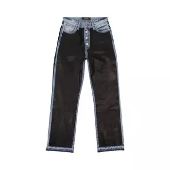 Джинсы Amiri Cropped Flare 'Black', черный