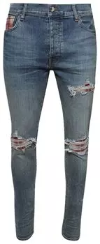 Джинсы Amiri MA Quad Plaid MX1 Jean 'True Indigo', синий