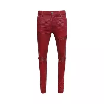 Джинсы Amiri MX1 Jean Burgundy, красный