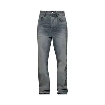 Джинсы Amiri Released Hem Straight Jean Antique Indigo, синий
