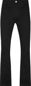 Джинсы Amiri Stacked Flare Jean 'Black', черный