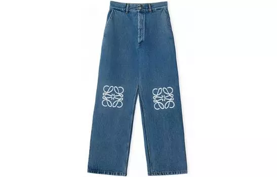 Джинсы Anagram Baggy Jeans 'Jeans Blue' LOEWE, синий