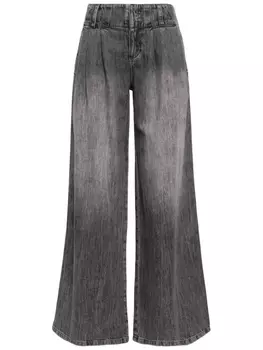 Джинсы Anders широкого кроя alice + olivia, черный