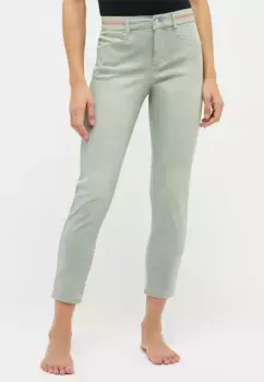 Джинсы ANGELS 7/8 "ORNELLA SPORTY", зеленый