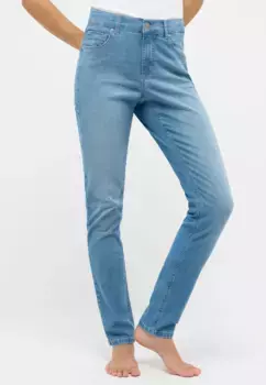 Джинсы ANGELS с 5 карманами, голубой