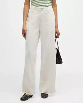 Джинсы Arianna Palazzo в полулегком весе Rag & Bone, цвет White