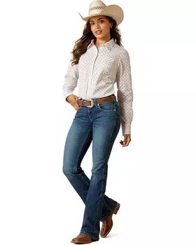 Джинсы Ariat Mid-Rise Ariana Bootcut Jeans in Athena, цвет Athena
