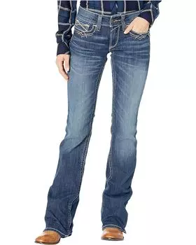 Джинсы Ariat R.E.A.L. Bootcut Stetch Entwined in Festival Blue, цвет Festival Blue
