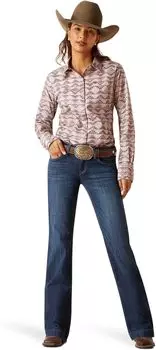 Джинсы Ariat R.E.A.L. Mid-Rise Angela Trousers in Midnight, цвет Midnight