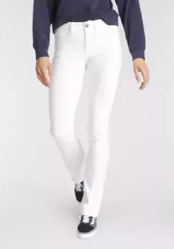 Джинсы Arizona Bootcut "Baby Boot", средняя талия, белый