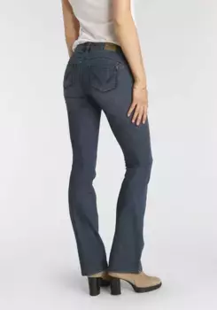 Джинсы Arizona Bootcut "Shaping", средняя талия, синий