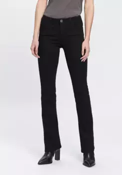 Джинсы Arizona Bootcut "Ultra-Stretch", со средней талией, черный