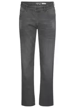 Джинсы Arizona с эластичной талией "Paul", серый