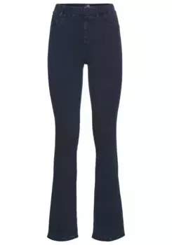 Джинсы Arizona с резинкой на 360 градусов, завышенной талией, синий