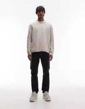 Джинсы ARKET Birch stretch slim fit в сером цвете