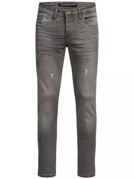 Джинсы аслука Alessandro Salvarini, серый
