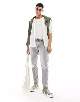 Джинсы Asos Design Classic Rigid, серый